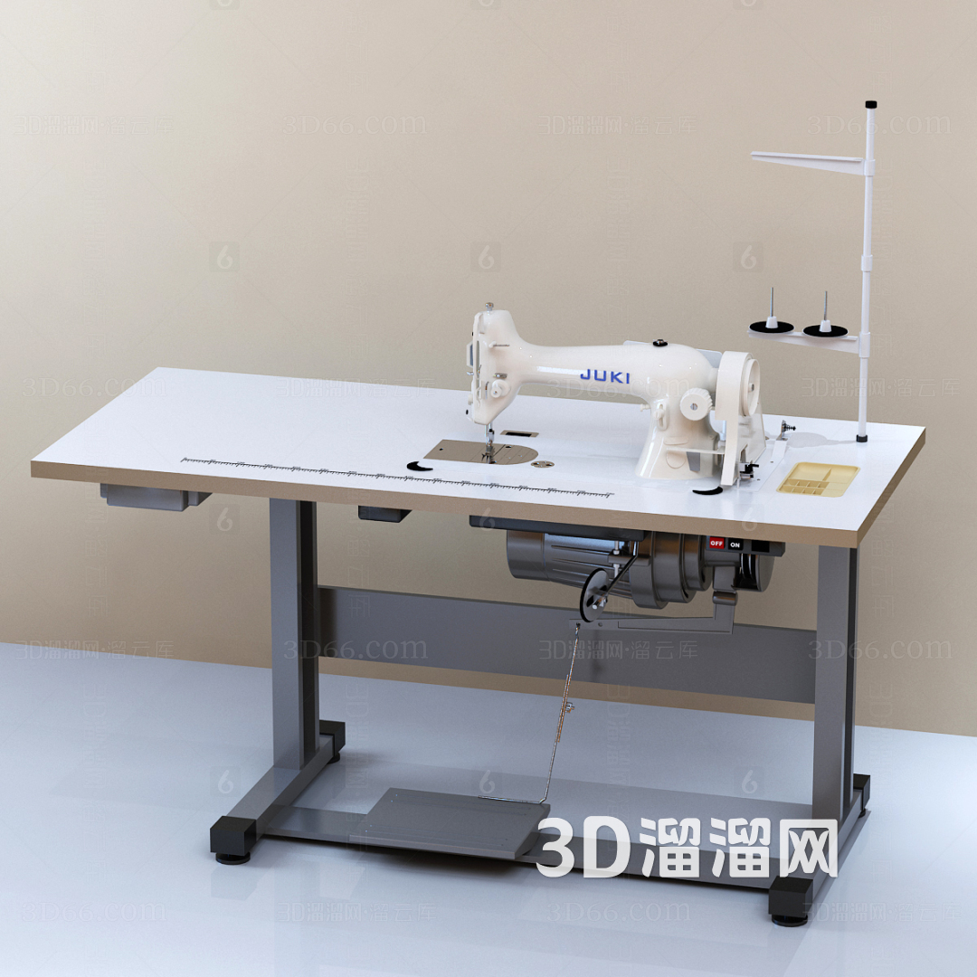 現(xiàn)代縫紉機(jī)3D模型的構(gòu)建與應(yīng)用探析